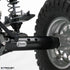 Currie SCX10 Rear Tubes Black Anodized