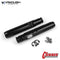 Currie XR10 Width Rear Tubes Black Anodized
