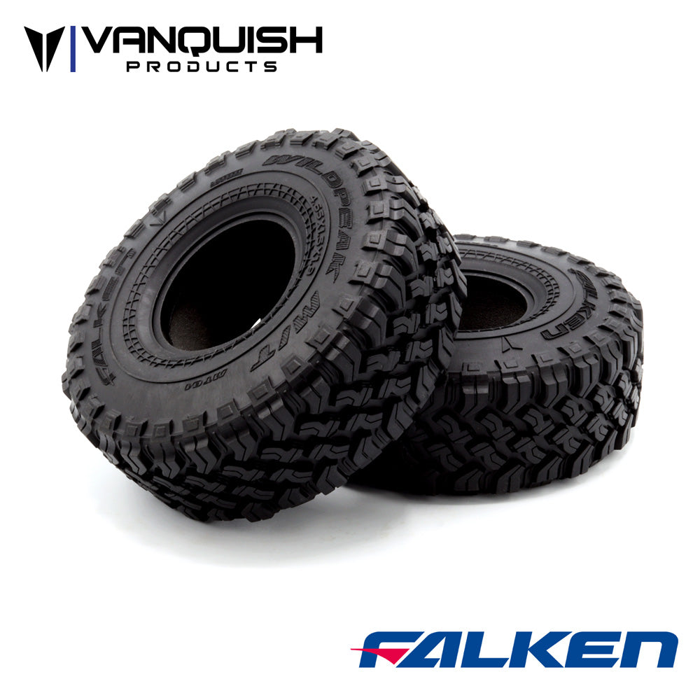 Falken Wildpeak M/T 4.65" 1.9 Tires (2) Red Compound