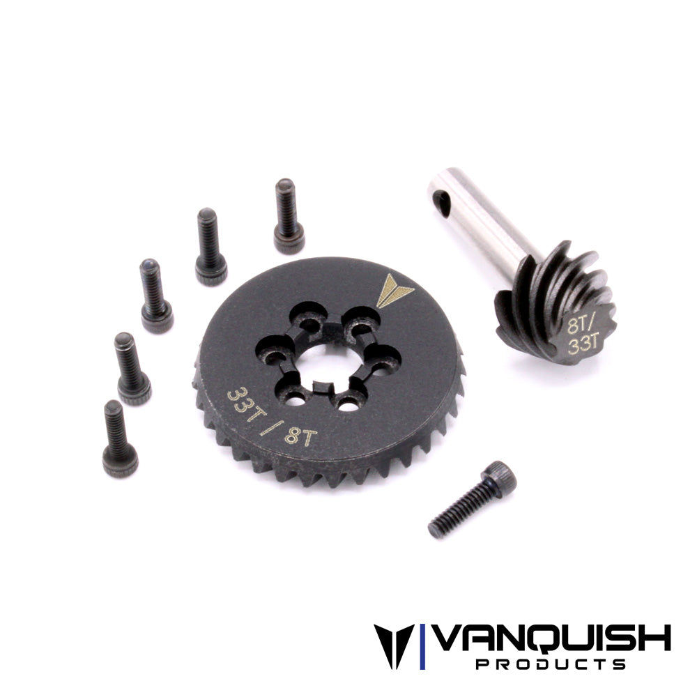 axle gear Vanquish VPS08331 33T/8T AR44 Axle Underdrive Gear Set