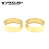 2.2 Brass Wheel Clamp Rings (Pair)