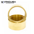 2.2 Brass Wheel Clamp Rings (Pair)