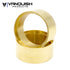 2.2 Brass Wheel Clamp Rings (Pair)