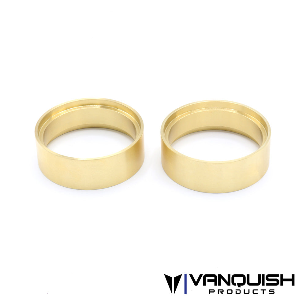 1.9 Brass Wheel Clamp Rings (Pair)