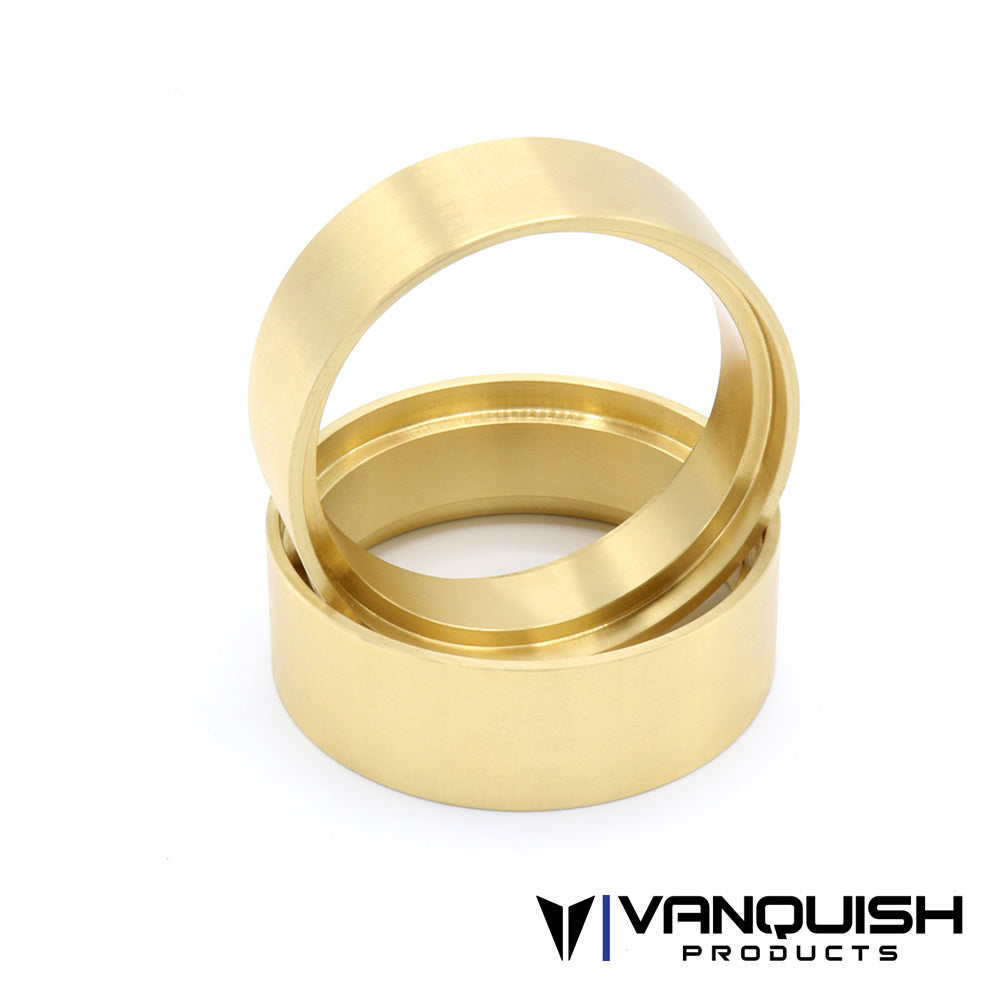 1.9 Brass Wheel Clamp Rings (Pair)