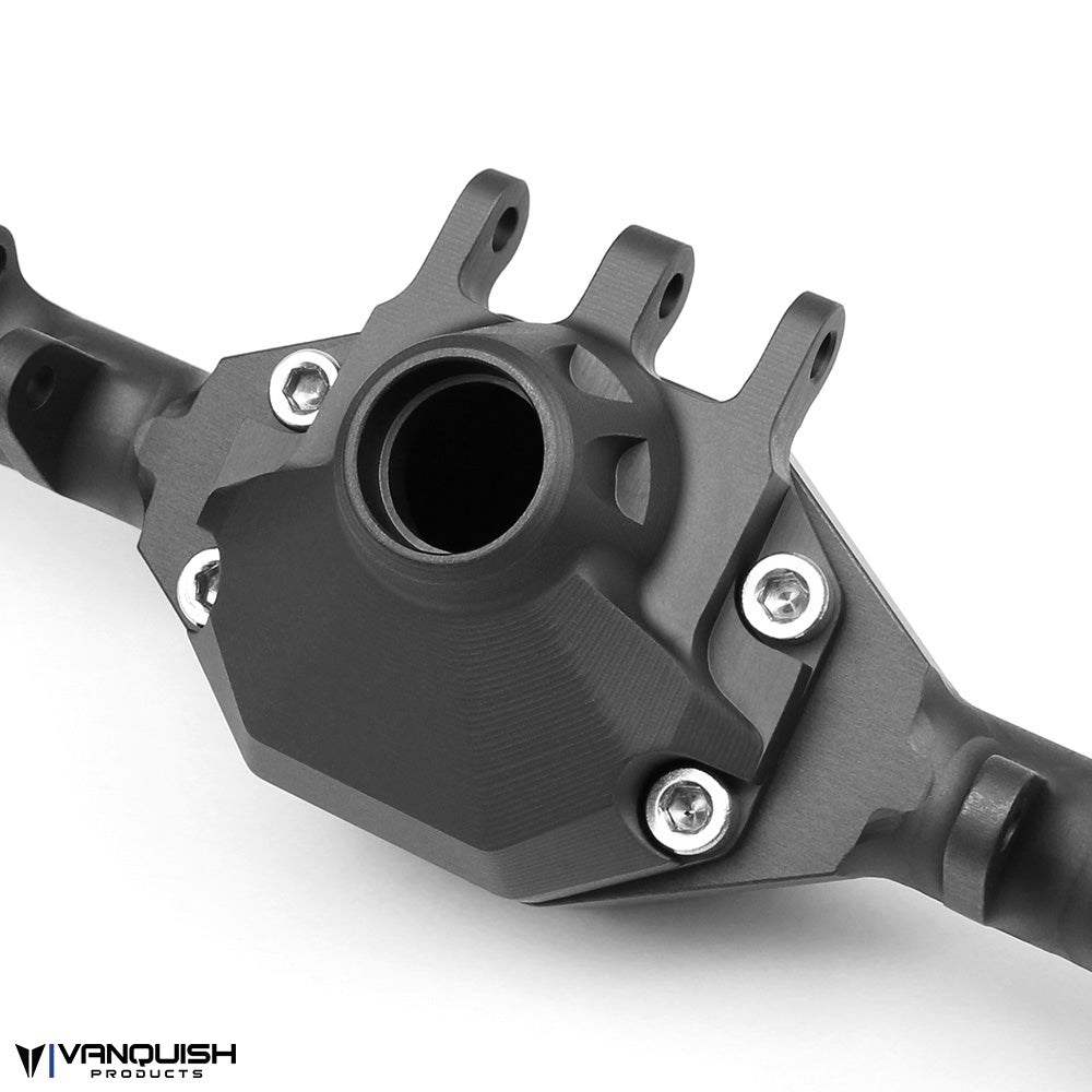 Currie F9 SCX10-II Front Axle Clear Anodized – image 3