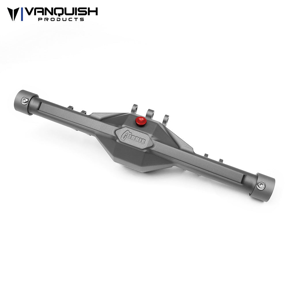 Currie F9 SCX10-II Rear Axle Grey Anodized – image 1