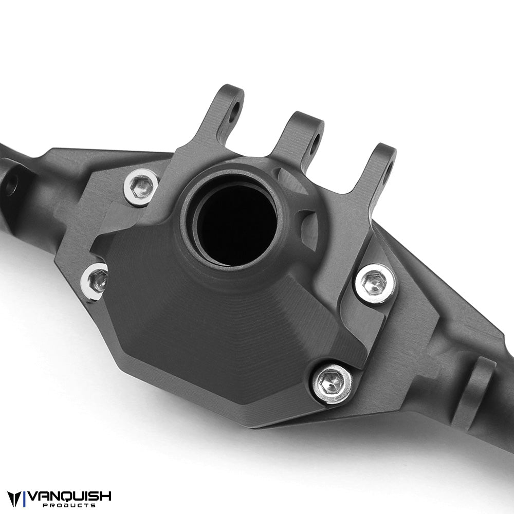 Currie F9 SCX10-II Rear Axle Grey Anodized – image 3