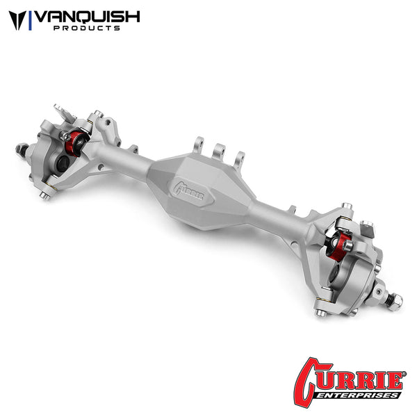 Currie Portal F9 SCX10-II Front Axle Clear Anodized – Vanquish