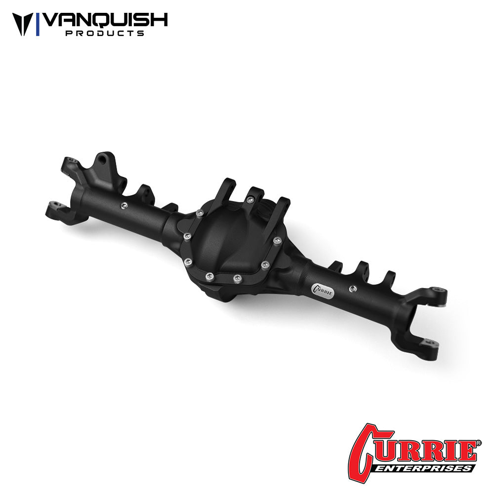 Currie RockJock SCX10-II Front Axle Black Anodized – image 1