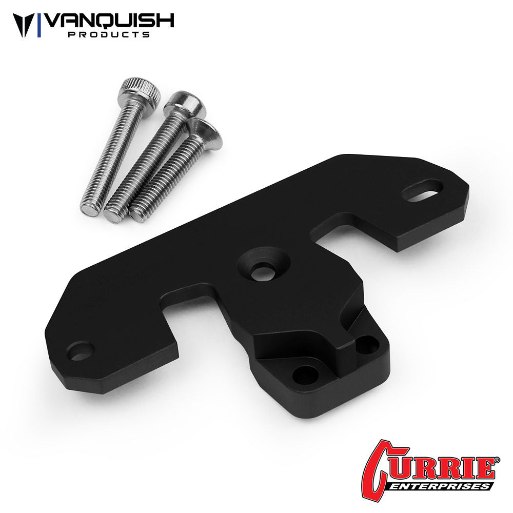 Currie Axle Servo Mount Black Anodized – image 1