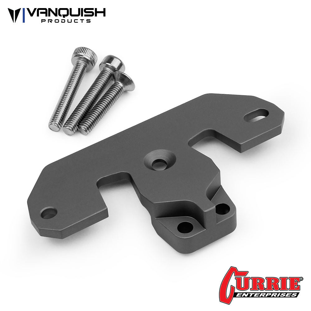 Currie Axle Servo Mount Grey Anodized – image 1