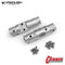 Currie SCX10 Front Tubes Clear Anodized