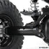 Currie SCX10 Rear Tubes Clear Anodized