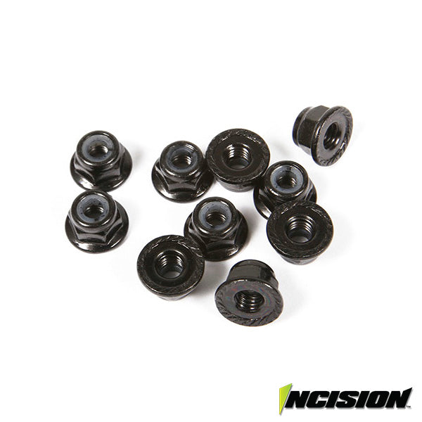 4mm Flanged Wheel Lock Nuts (10) – image 1