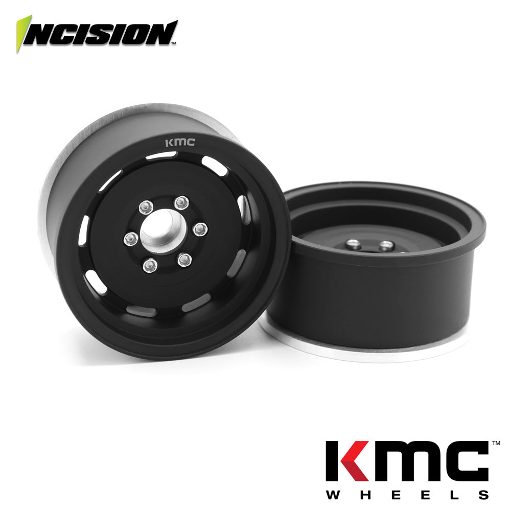 Vanquish Products Incision 1.9 KM720 Roswell Black Anodized RC Wheels