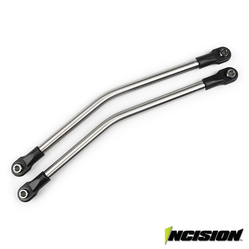 Incision Yeti 1/4 Stainless Steel Rear Upper Suspension Link Kit – image 1