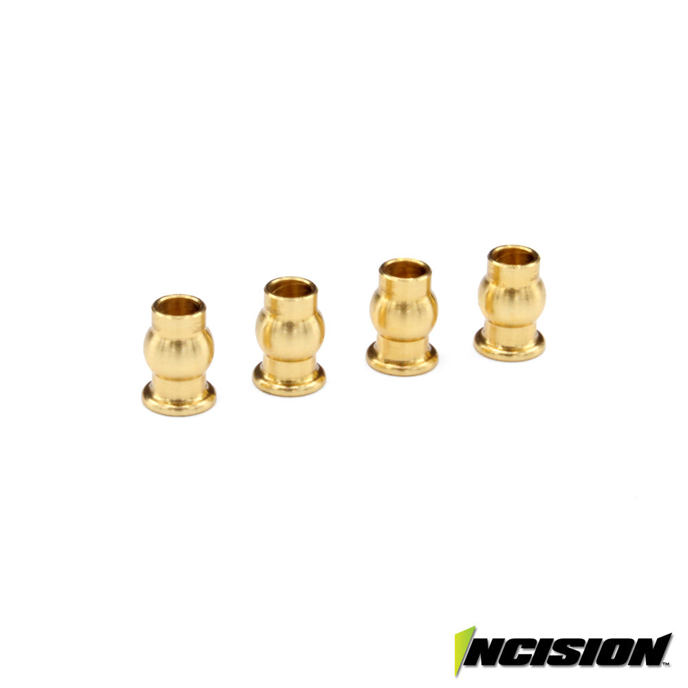 Brass Upper Shock Pivot Balls for VS4-10 – image 1
