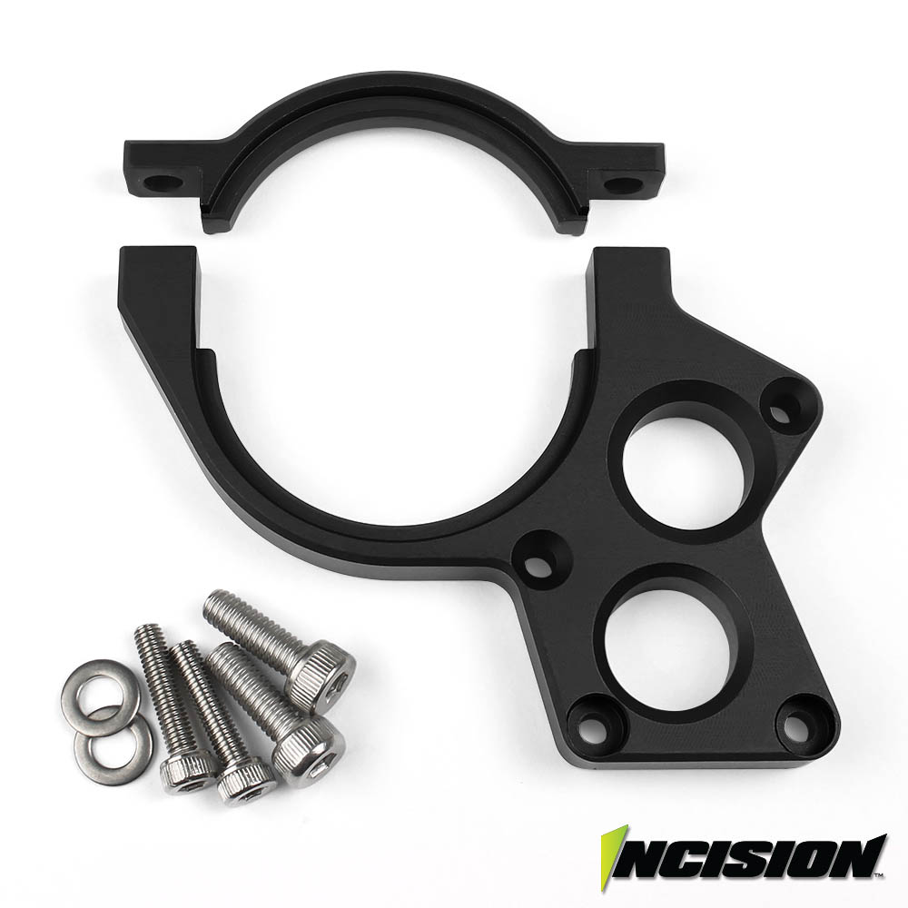 Incision Yeti/RR10 Motor Plate Black Anodized – image 1