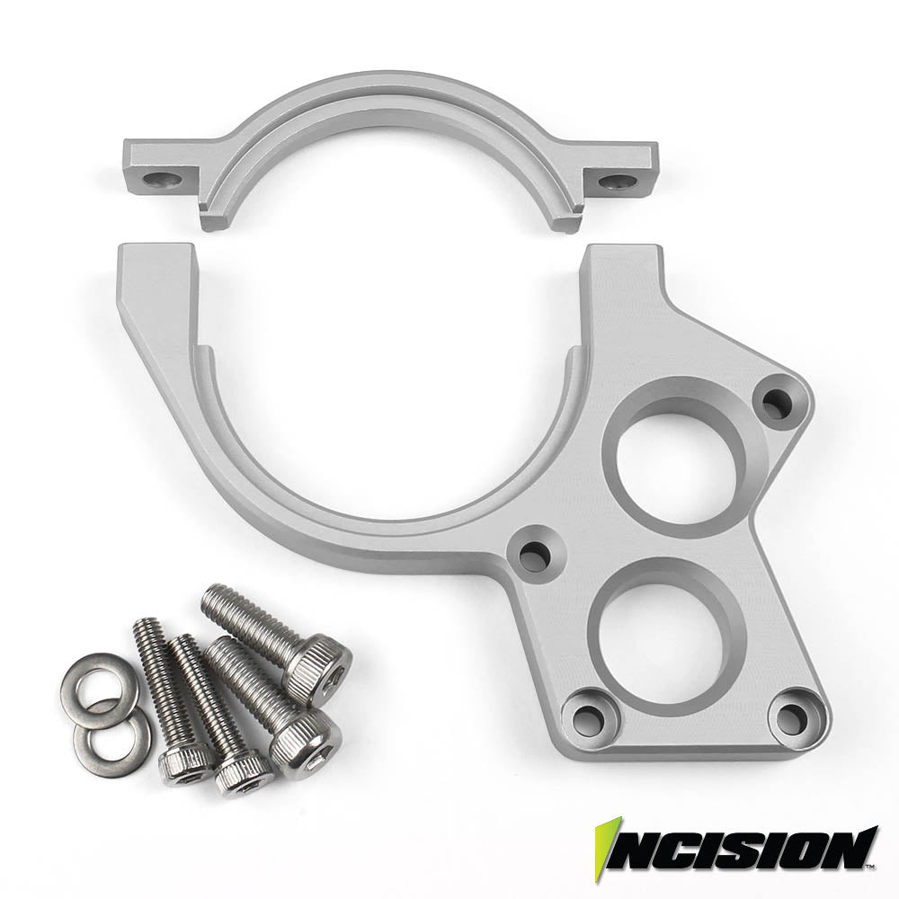 Incision Yeti/RR10 Motor Plate Clear Anodized – image 1