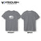 Vanquish Bear Badge - T-shirt - Grey