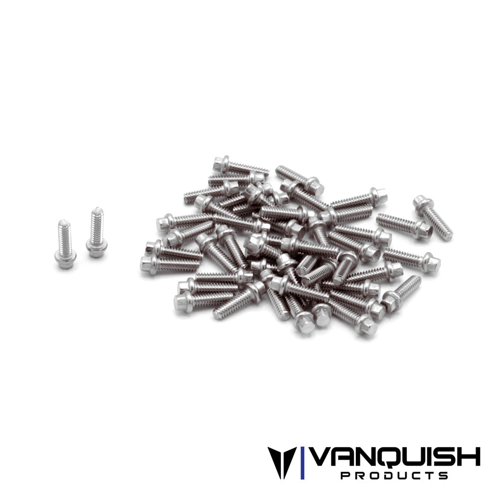 thumbnail image 2 of Vanquish Products Hex Scale Black Wheel Screw Kit VPS05003 For RC Cars & Trucks 2 of 10