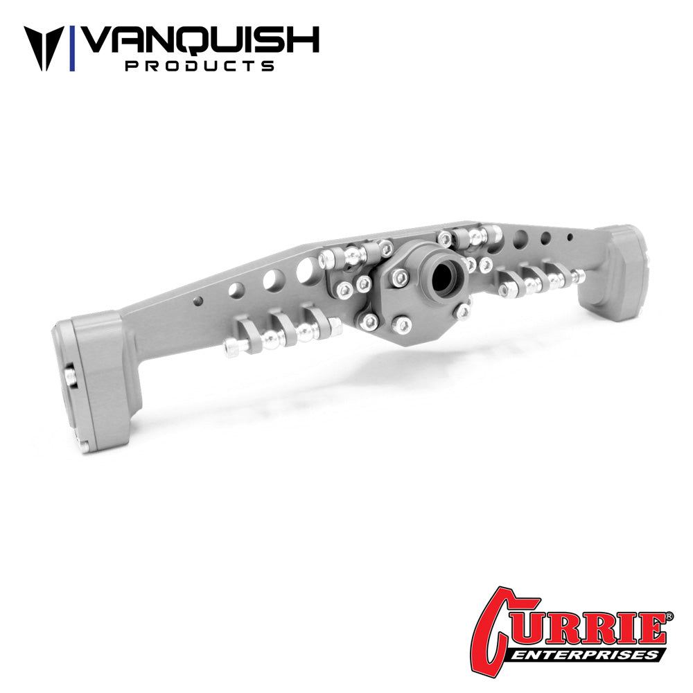 Axial Capra Currie F9 Rear Axle Clear Anodized – image 2