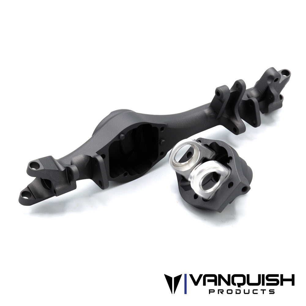F10T Aluminum Front Axle Housing - Black Anodized