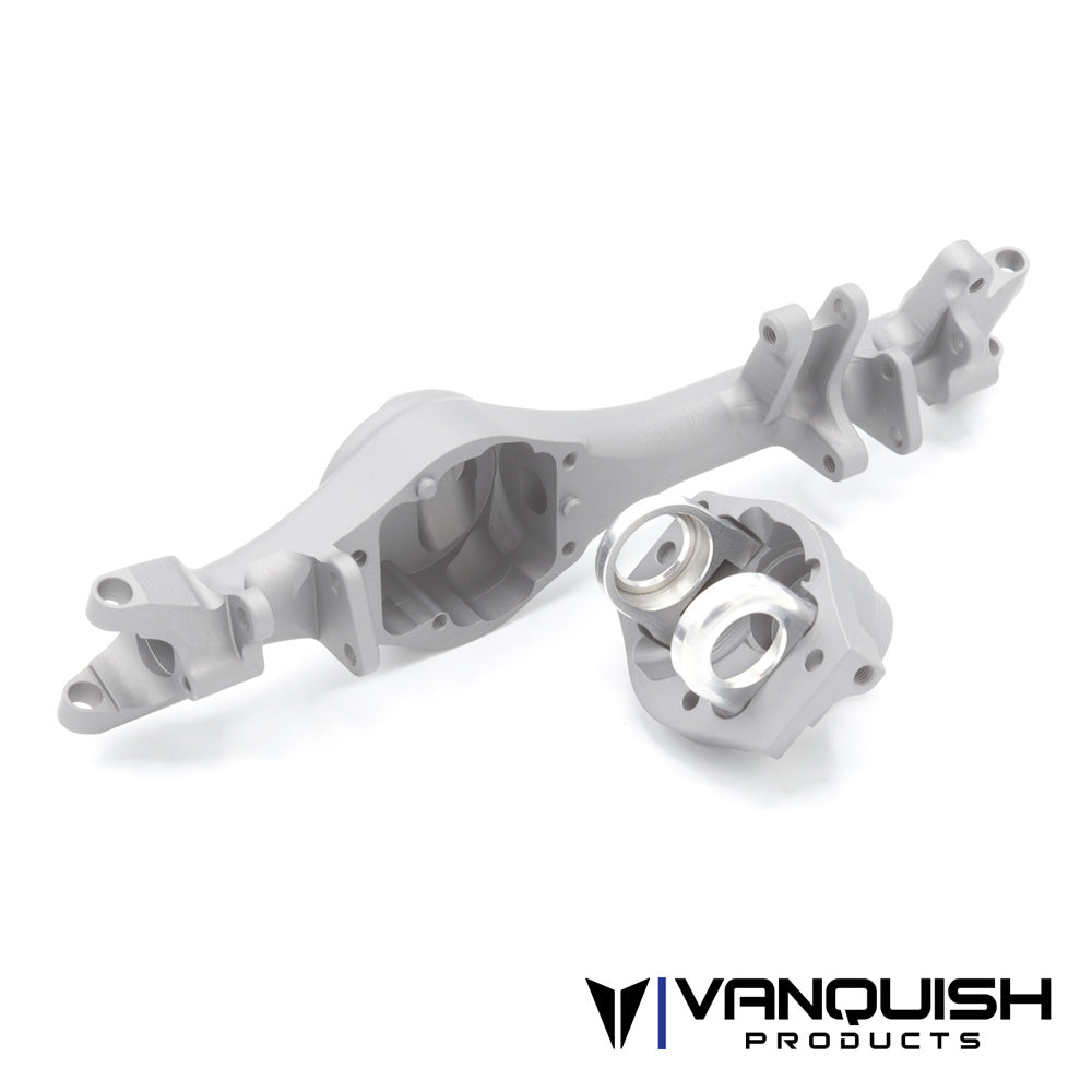 F10T Aluminum Front Axle Housing - Clear Anodized