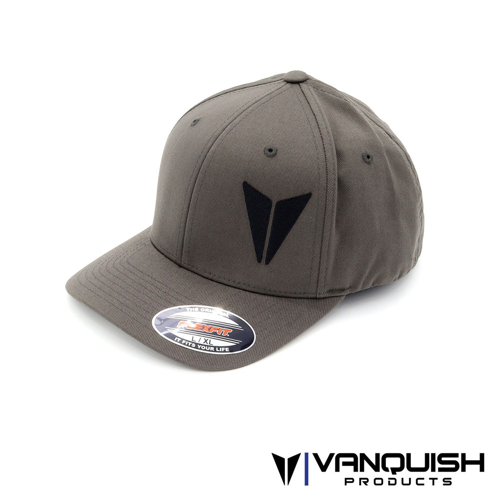 Vanquish Products Embroidered Logo Hat - Grey