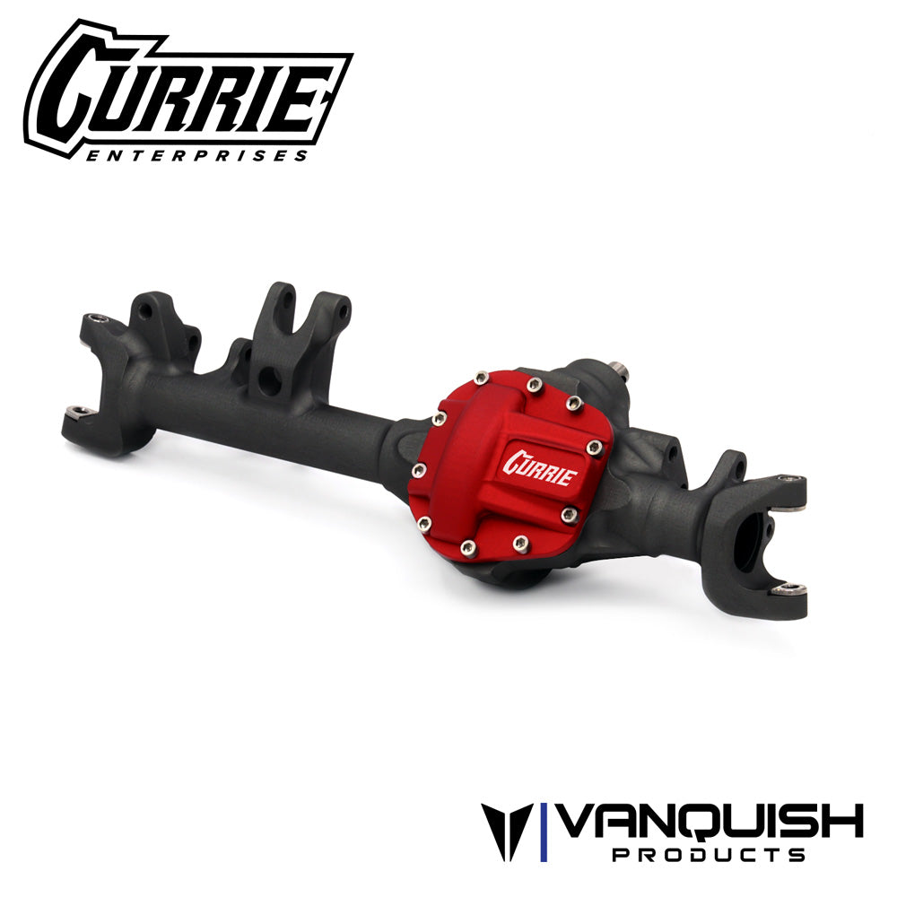 Currie HD44 VS4-10 Front Axle Black Anodized – image 1