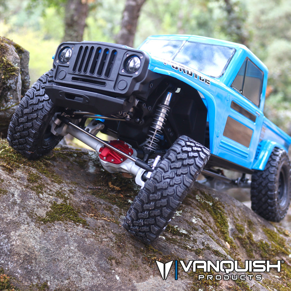 Currie HD44 VS4-10 Front Axle Black Anodized