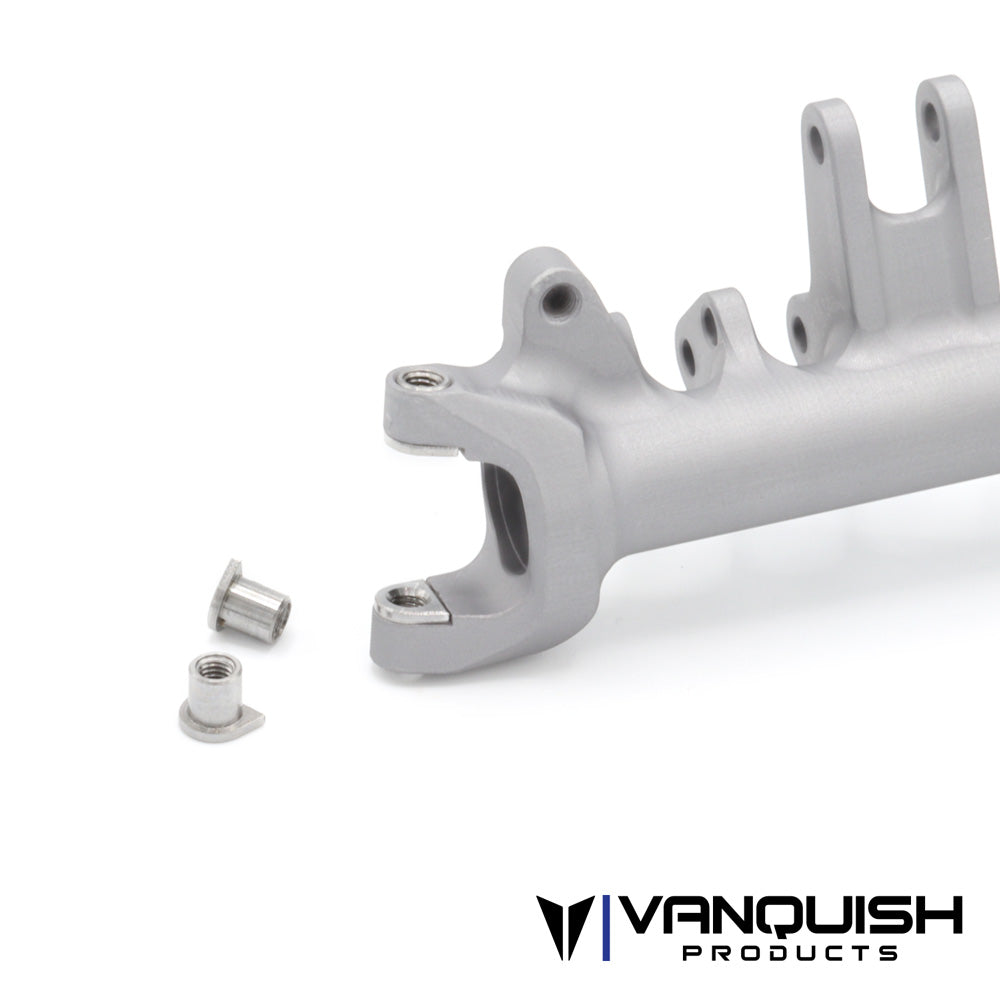 Currie VS4-10 F9 Front Axle Clear Anodized – image 5