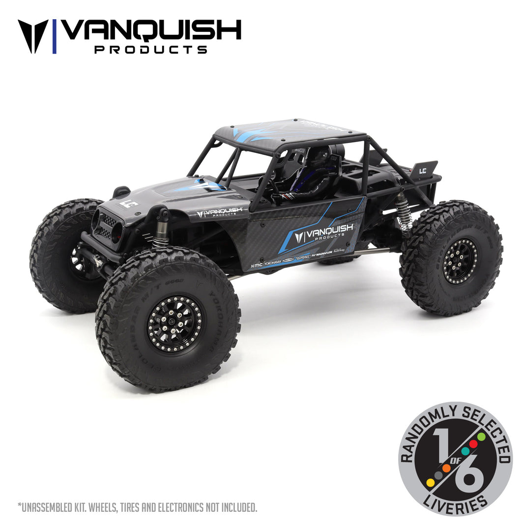 Vanquish H10 alloggiamento asse anteriore in alluminio nero