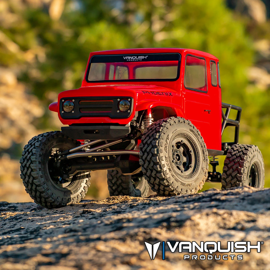 Torre De Choque Vanquish VPS08451 Anodizada Transparente - Para VS4-10, Crawler 1:10, Eléctrico