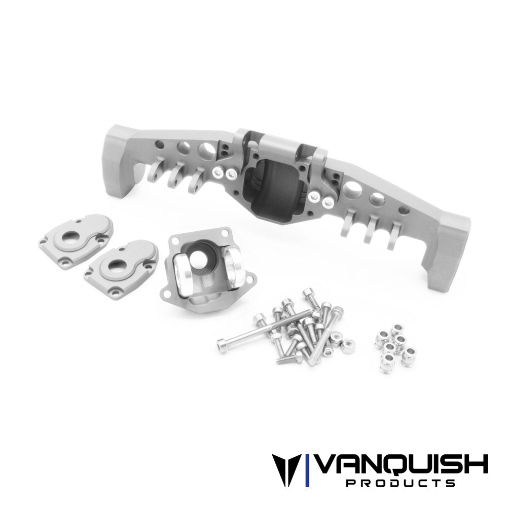 Axial SCX10-III Currie F9 Rear Axle Clear Anodized – image 2