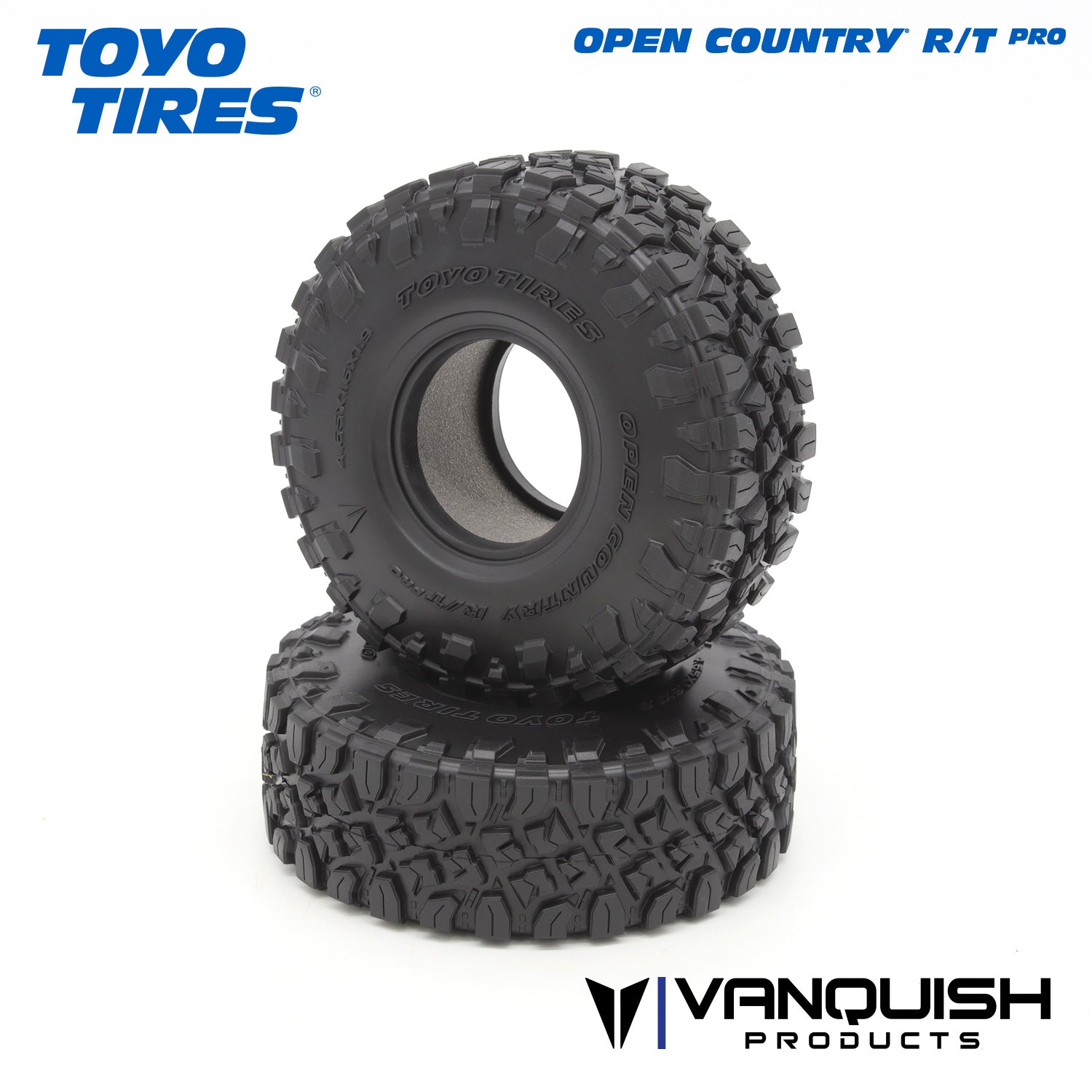Toyo Open Country R/T Pro 1.9 Tires (2) - 4.65" Red Compound