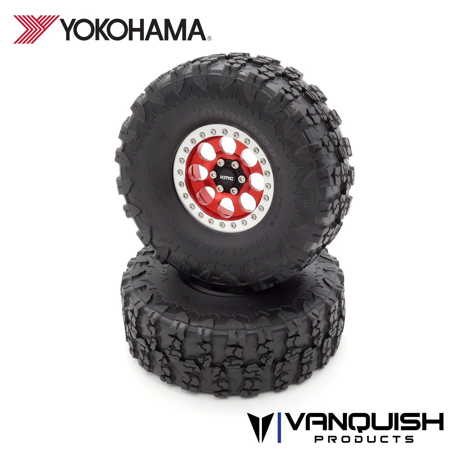 Yokohama Geolandar X-MT 2.2 Tires (2) Red Compound - 5.1" – image 2