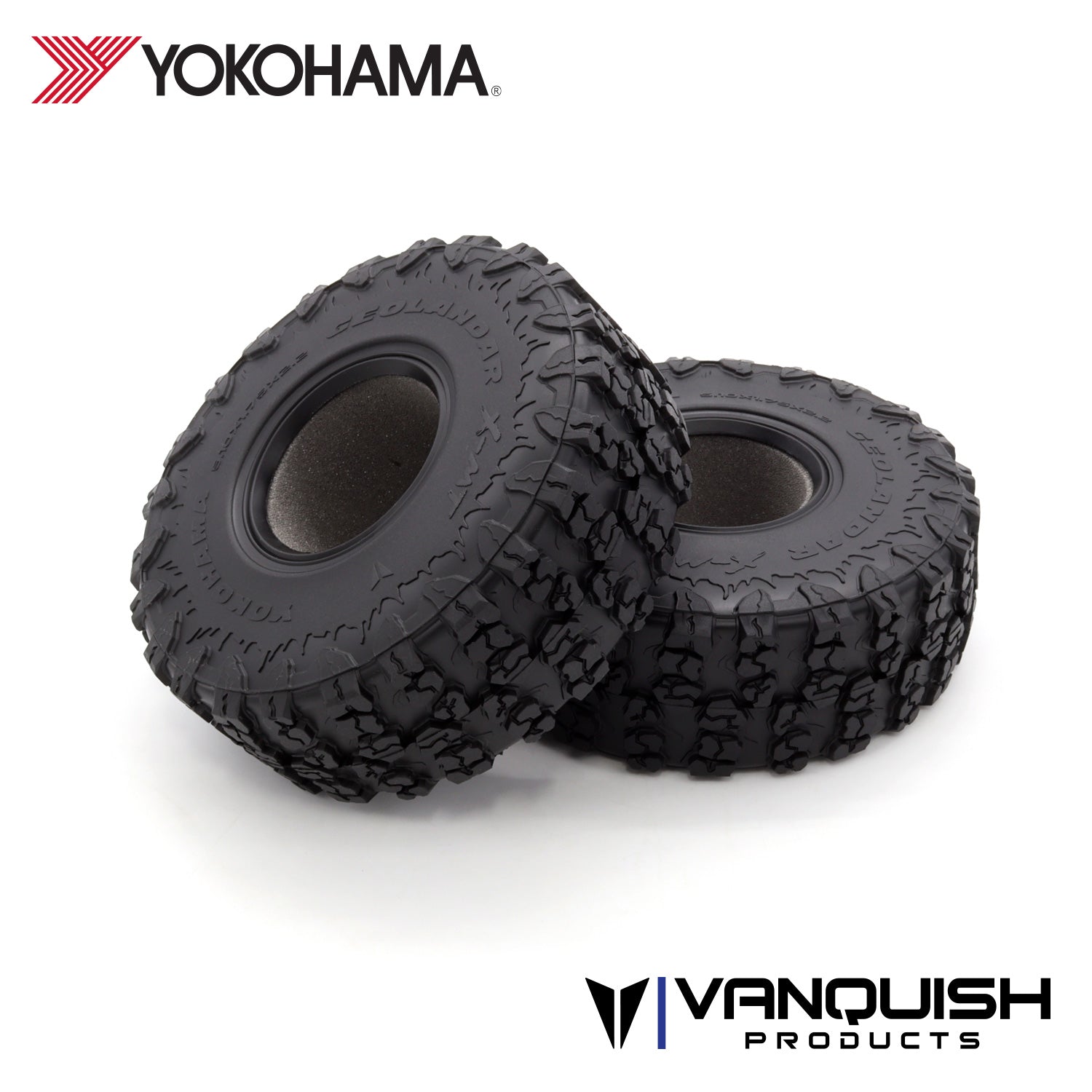Yokohama Geolandar X-MT 2.2 Tires (2) Red Compound - 5.1" – image 1
