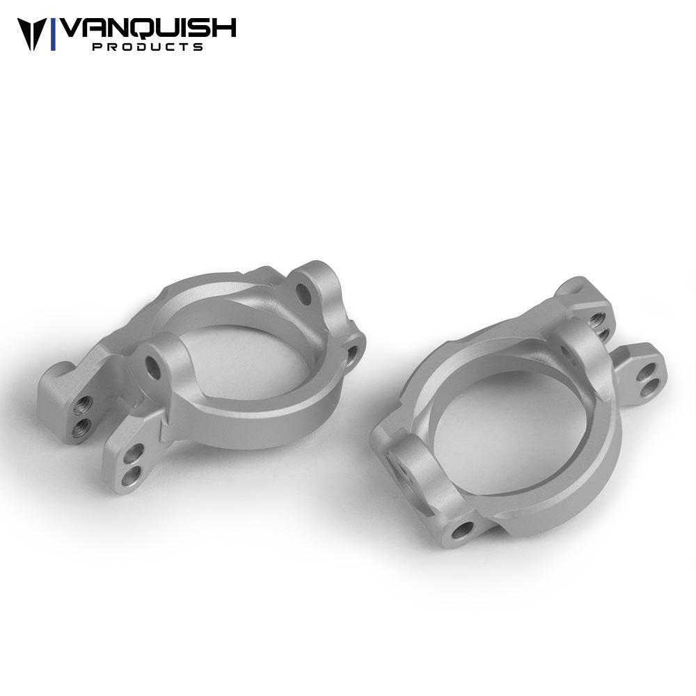 Yeti Front Caster Blocks Clear Anodized – image 1
