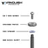 Eibach S8E Scale Shock Shaft Pair