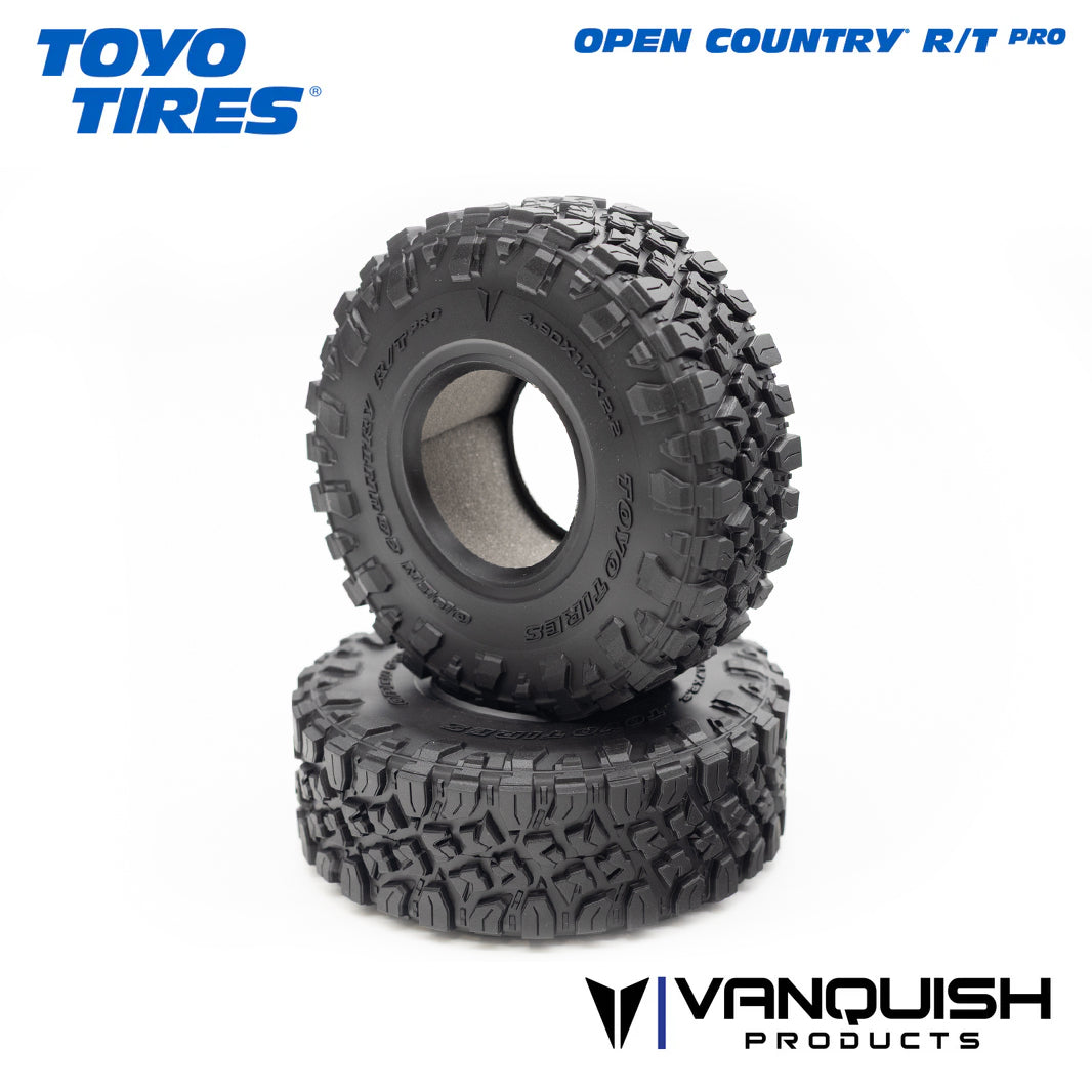 Toyo Tires Open Country R/T Pro 2.2 Tires (2) - 4.9"